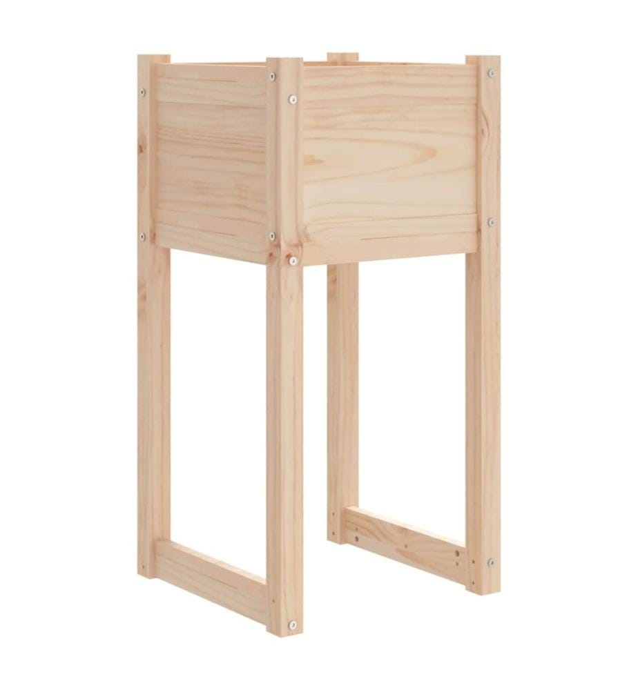 Jardinière 40x40x81 cm Bois massif de pin