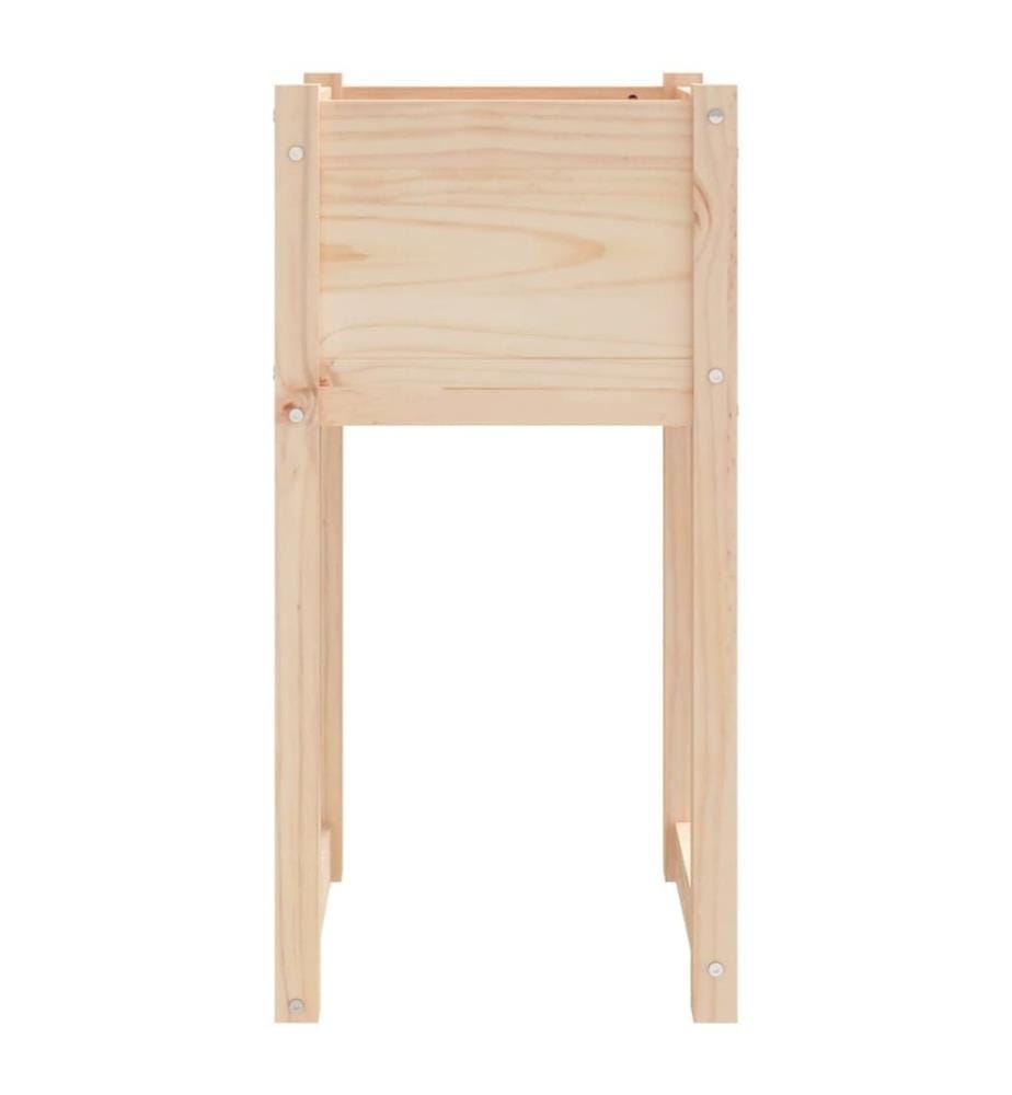 Jardinière 40x40x81 cm Bois massif de pin