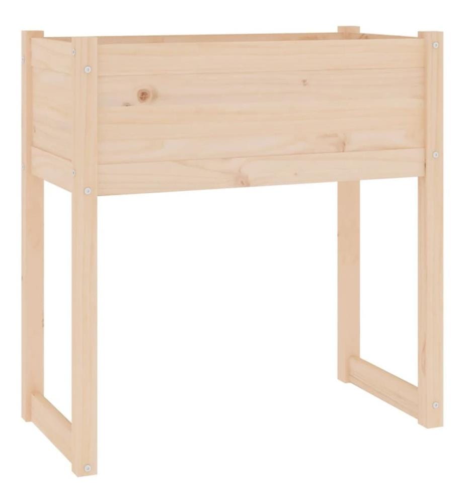 Jardinière 78x40x81 cm Bois massif de pin