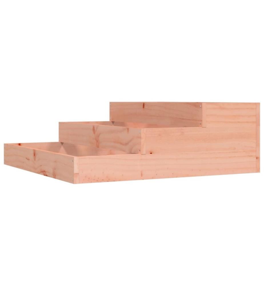 Jardinière 78x78x27 cm Bois de douglas massif
