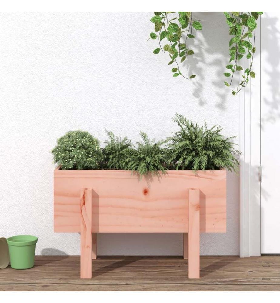 Jardinière 62x30x38 cm bois massif douglas