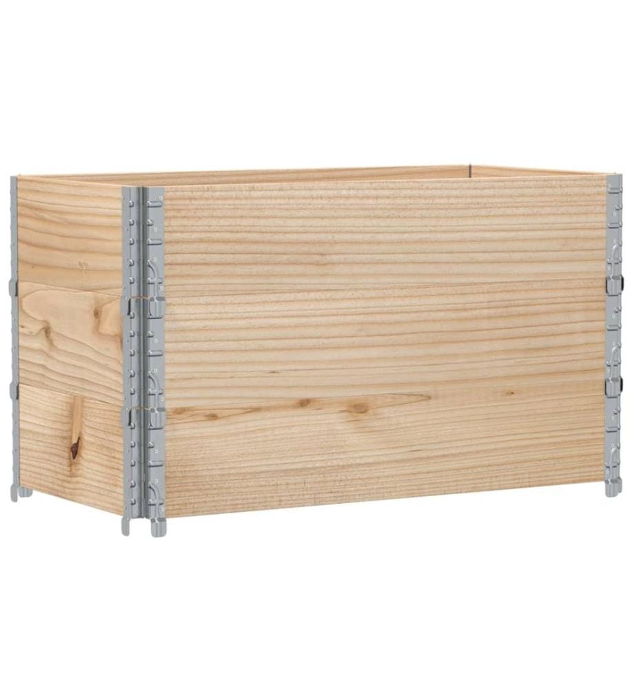 vidaXL Jardinière 100x50 cm bois de pin massif