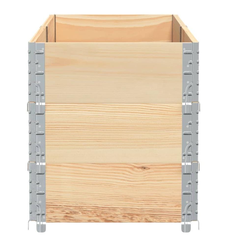 vidaXL Jardinière 150x50 cm bois de pin massif