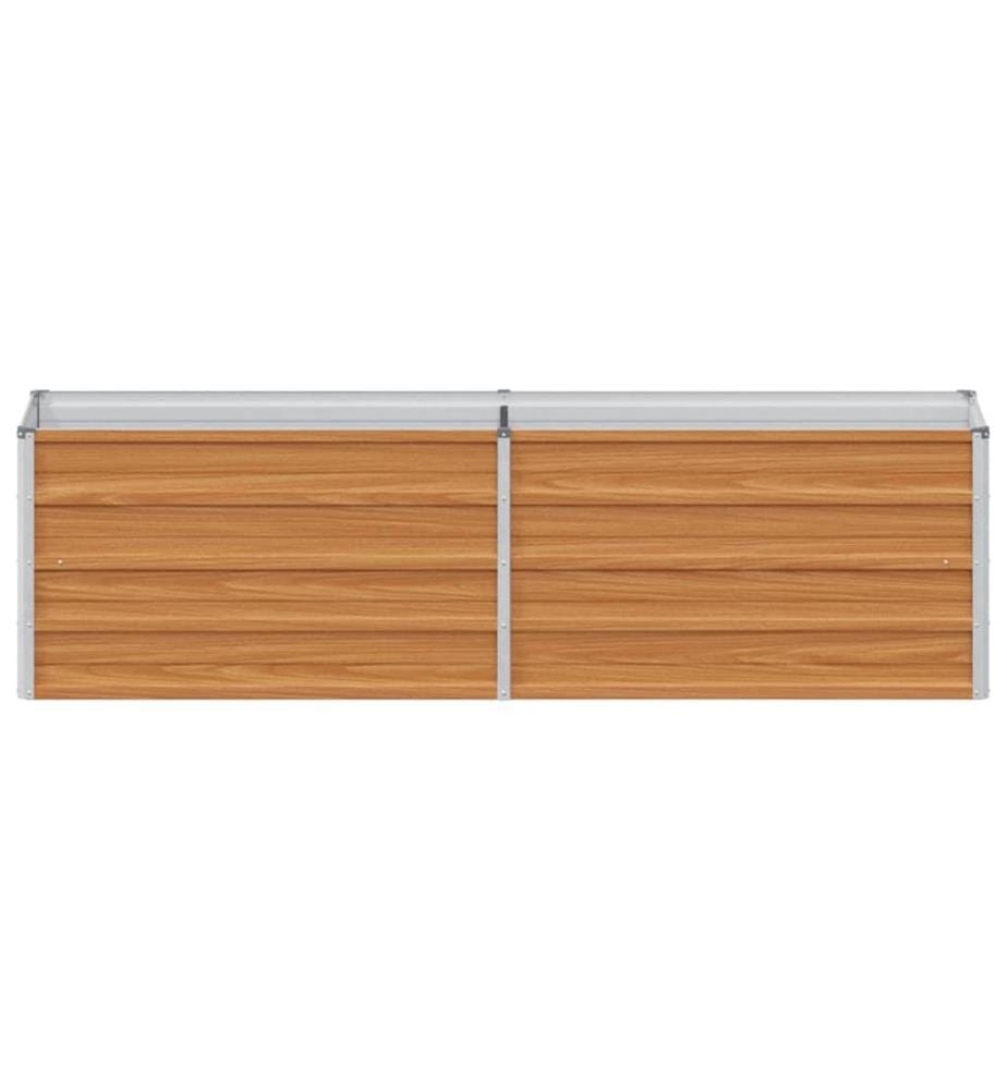 vidaXL Jardinière surélevée Marron Clair 160 x 40 x 45 cm