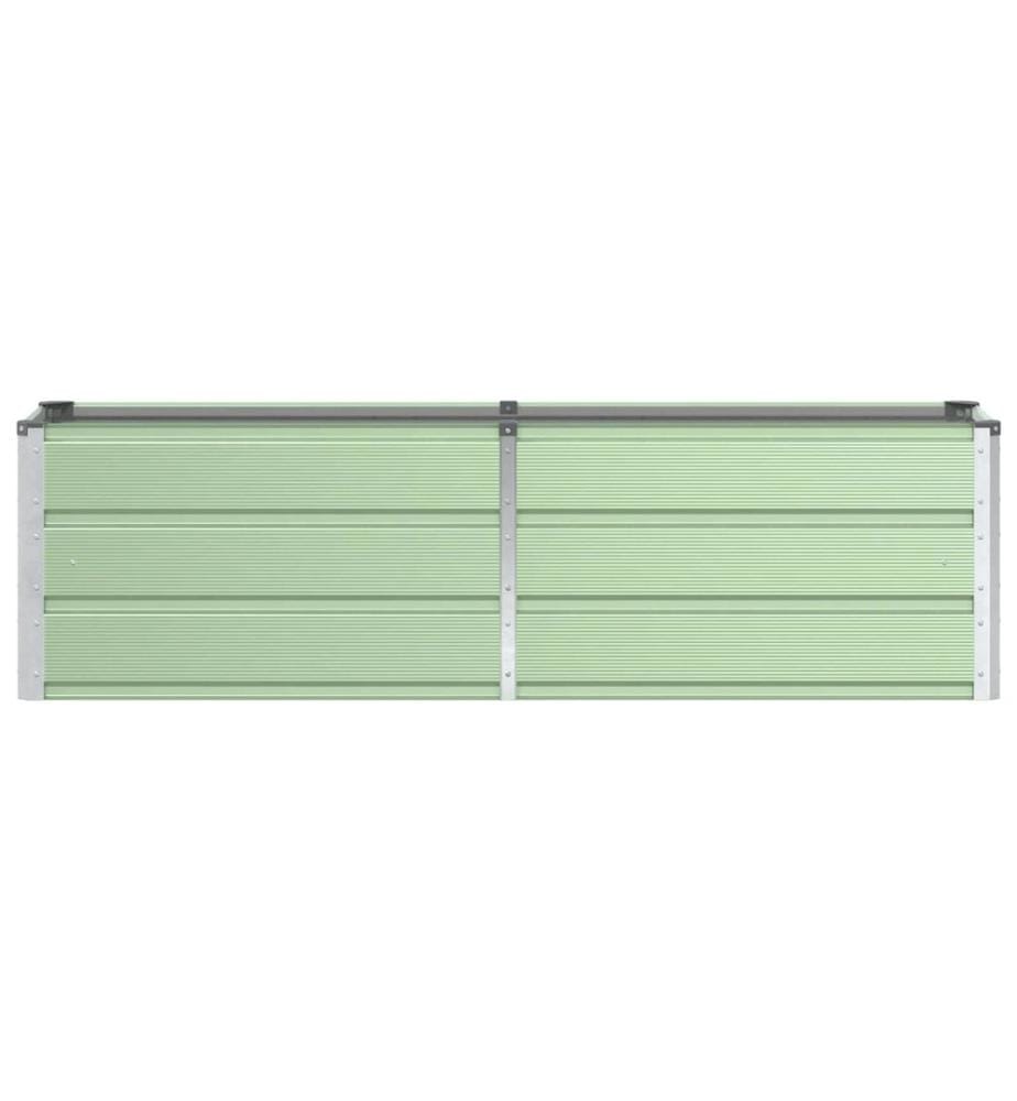 vidaXL Jardinière Vert 160 x 40 x 45 cm Acier