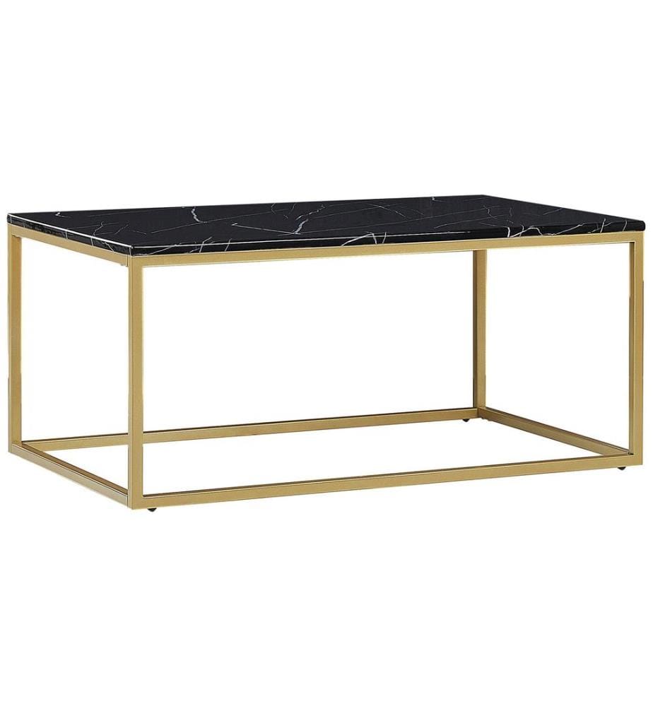 Couchtisch DELANO Schwarz / Gold