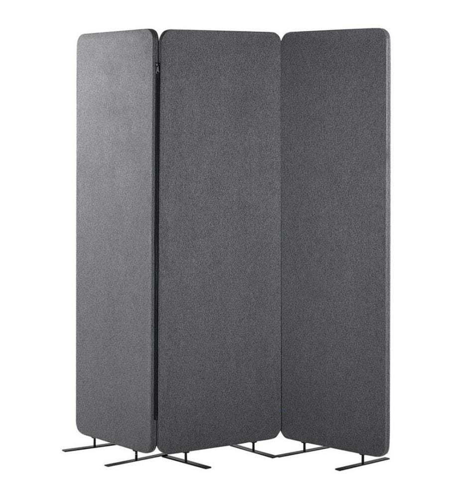 Office Divider STANDI 184 x 184 cm Grey