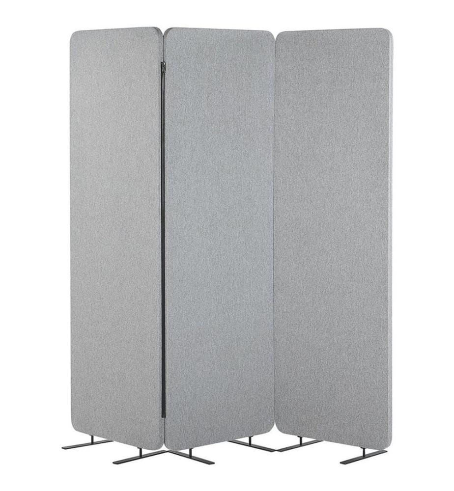 Office Divider STANDI 184 x 184 cm Light Grey