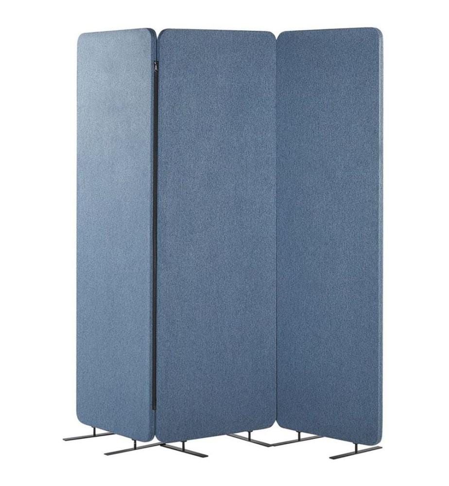 Divisorio per ufficio STANDI 184 x 184 cm Blu