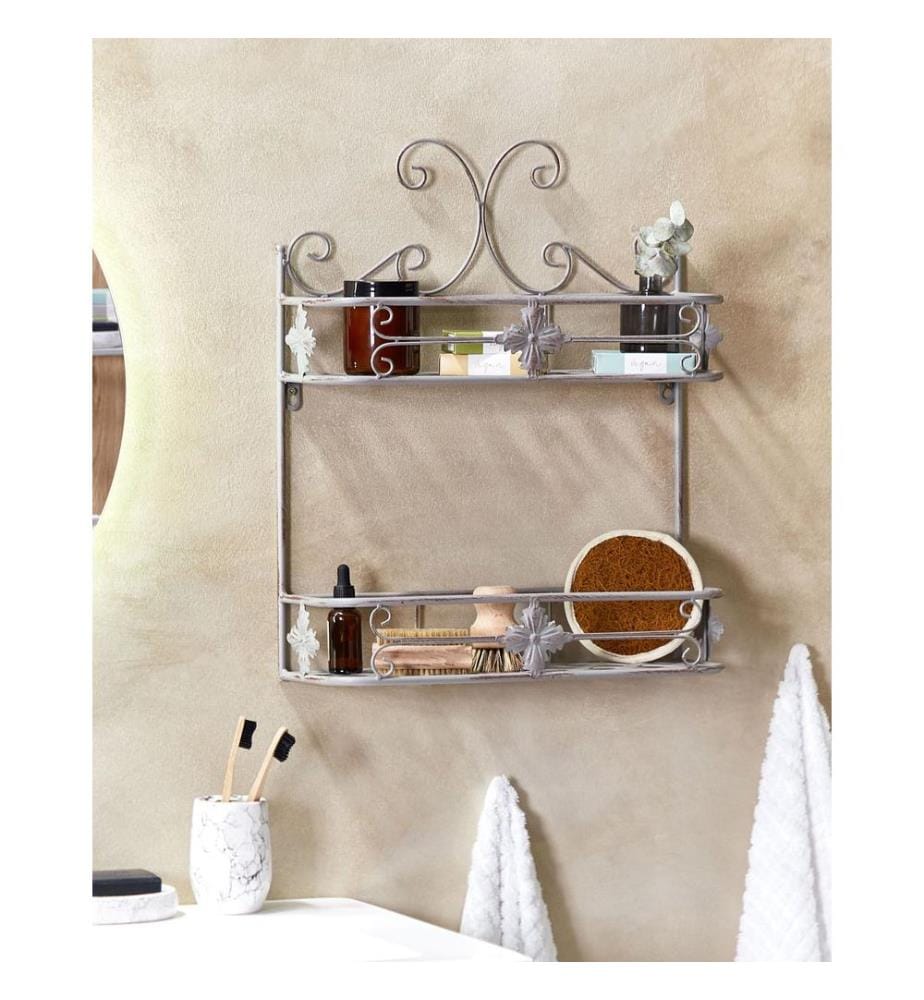 Scaffale a muro MARAYES Metallo Grigio