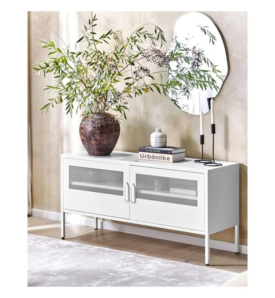 Storage Unit MORLEY Metal White