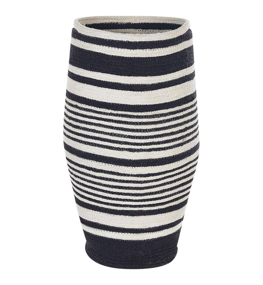 Cestino ARRAH Cotone Nero/Bianco