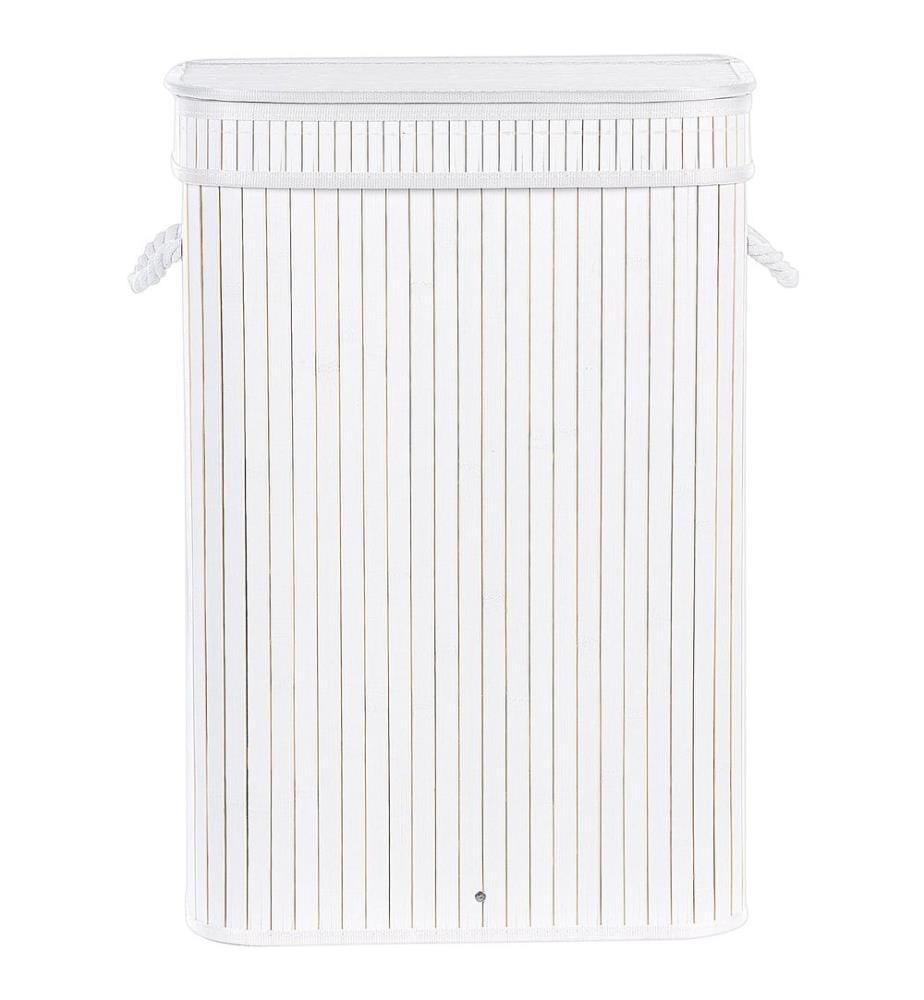 Cesto per la biancheria KALUTARA Bambù Bianco 72 L
