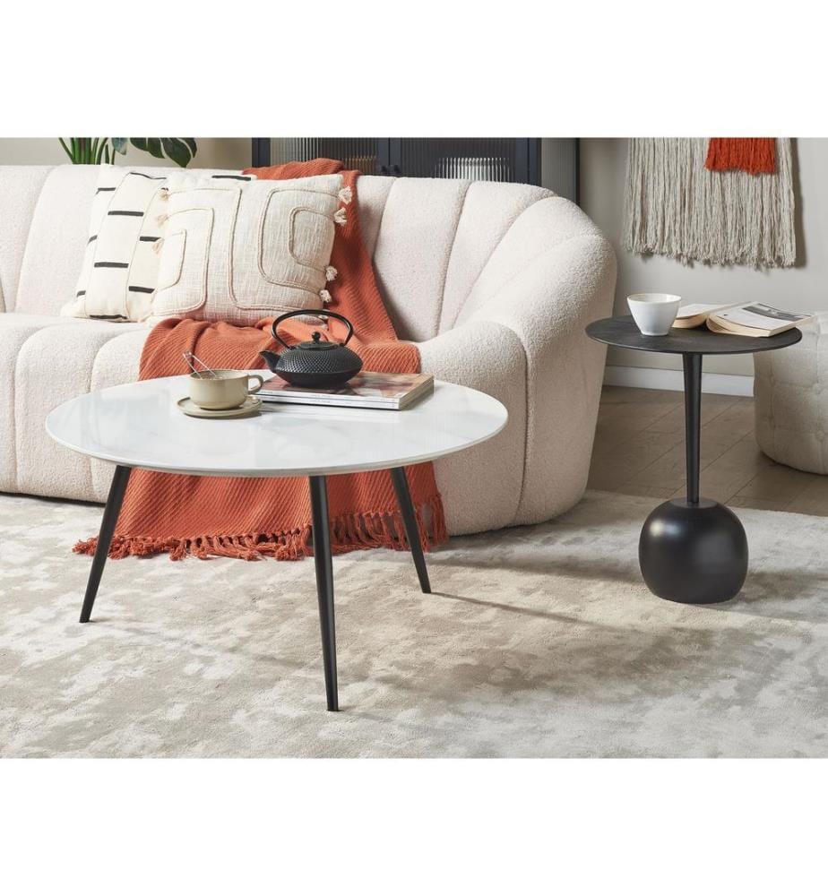 Table basse EFFIE Marbre blanc