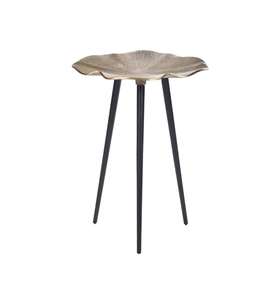 Beistelltisch PUDUR Metall Gold