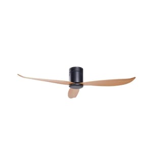 Ventilatore a soffitto MALAD con telecomando Nero