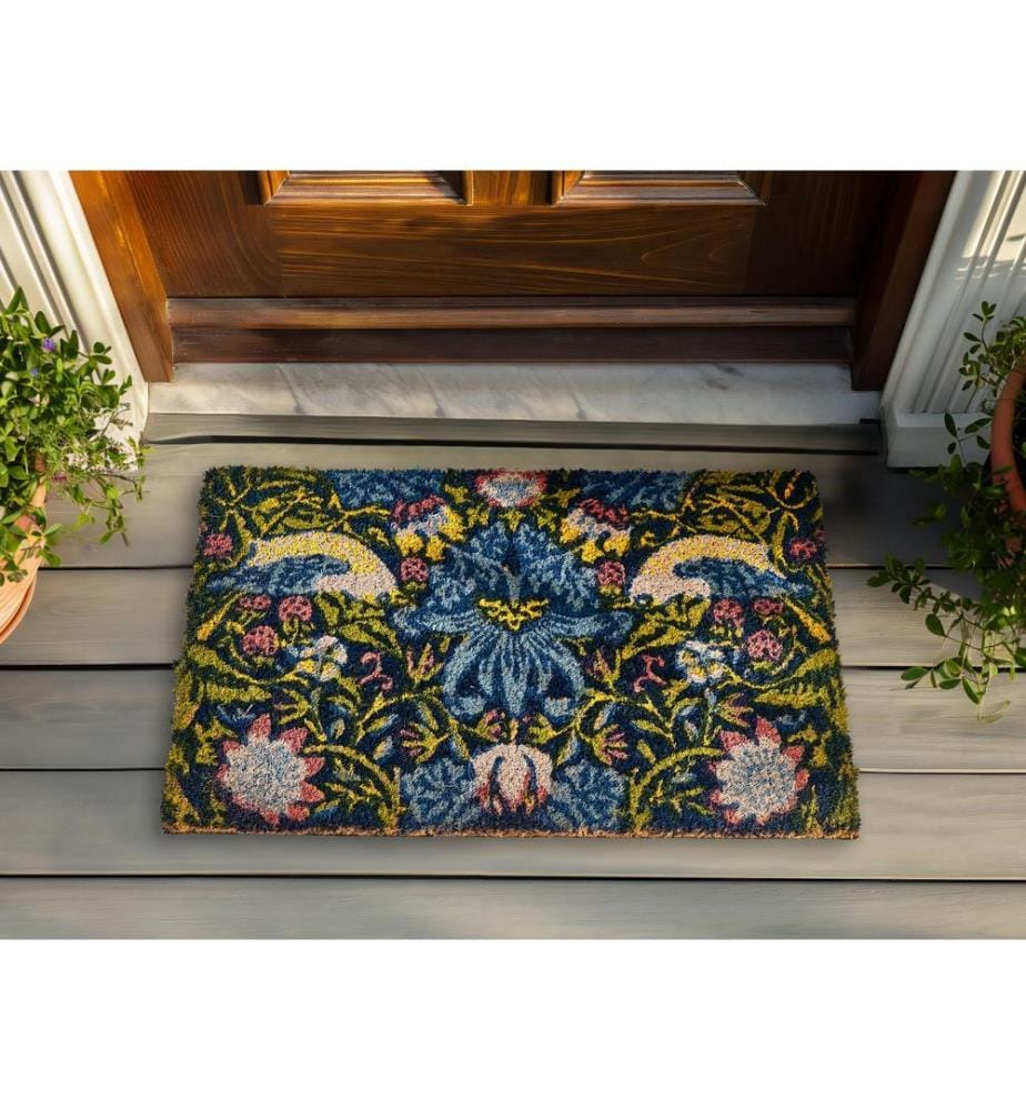 Fussmatte SAKESAR Bunt 40 x 60 cm Kokosfasern