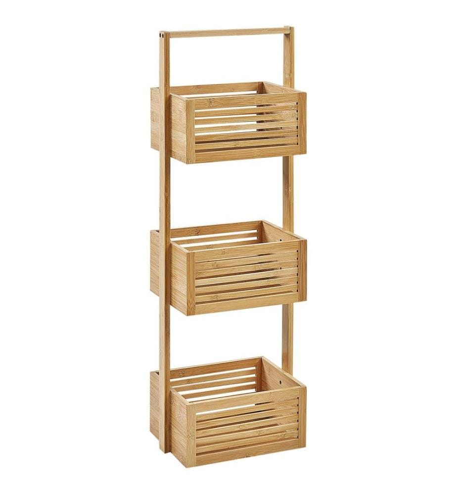 Scaffale WAVERLY Bambù Marrone chiaro