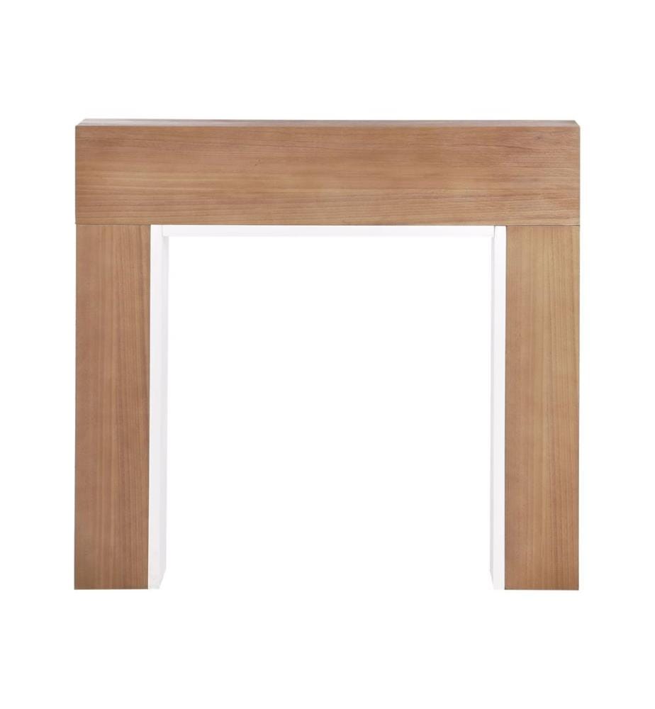Fireplace Mantel BOYANUP Light Brown