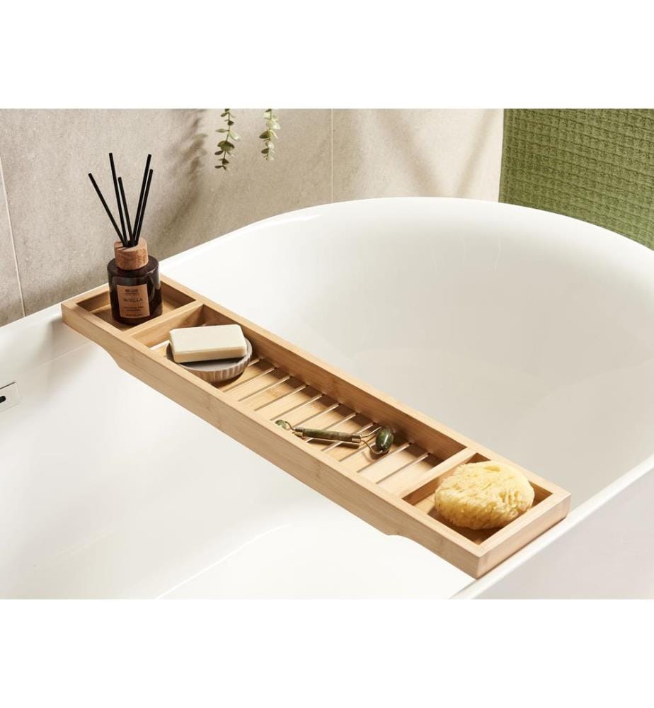 Plateau de salle de bain CAUCA Bambou Marron clair