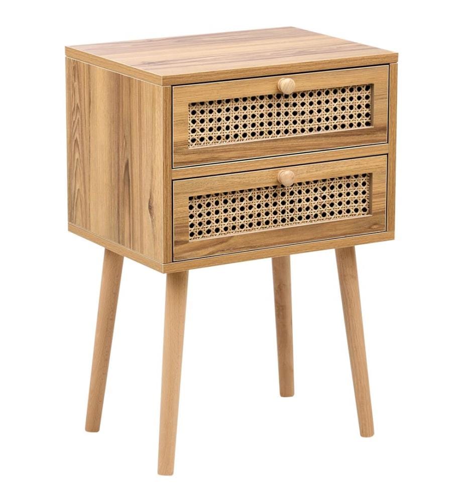 Comodino BUTTE Marrone chiaro