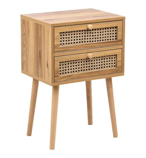 Comodino BUTTE Marrone chiaro