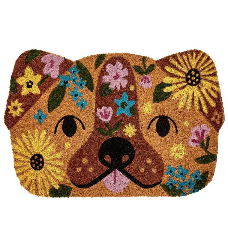 Doormat TIBIG Multicolour 60 x 90 cm Dog Coir