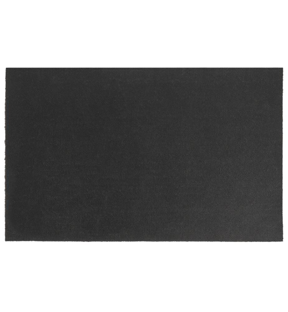 Fussmatte KULIK Blau 45 x 75 cm Blume Kokosfasern