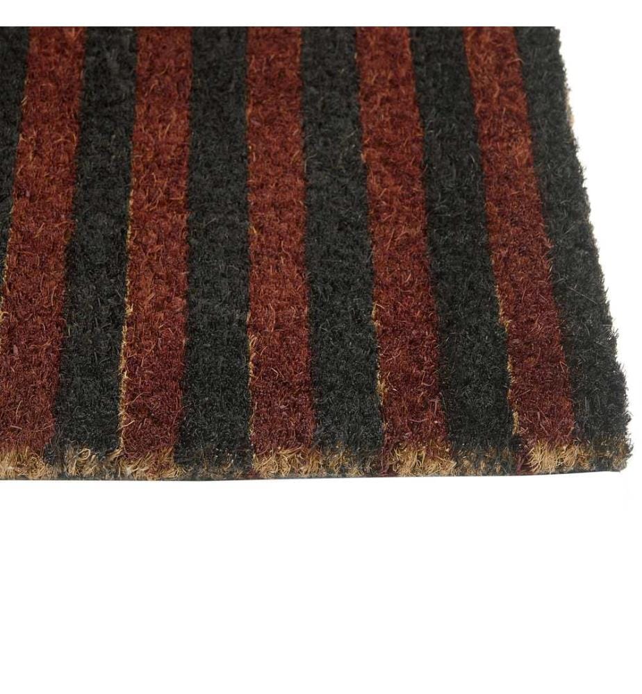 Fussmatte TUKSUK Braun / Beige 45 x 75 cm Kokosfasern