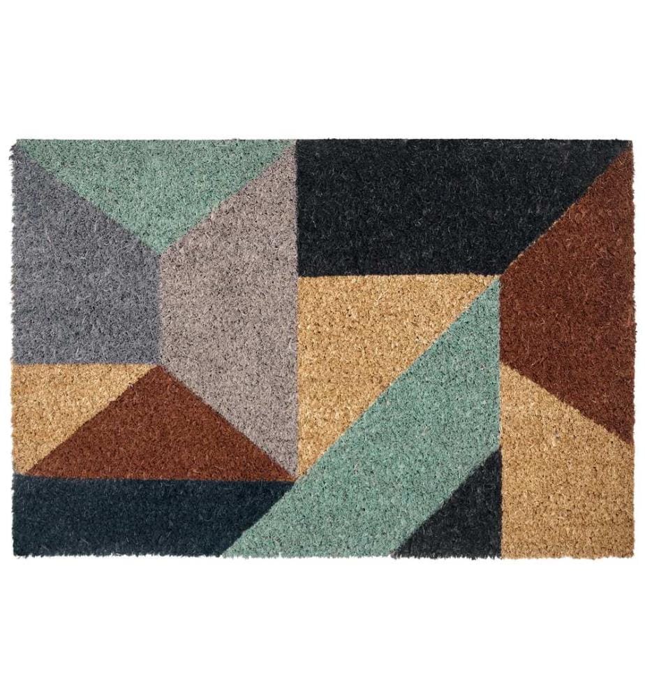 Fussmatte KIPMIK Bunt 40 x 60 cm Kokosfasern