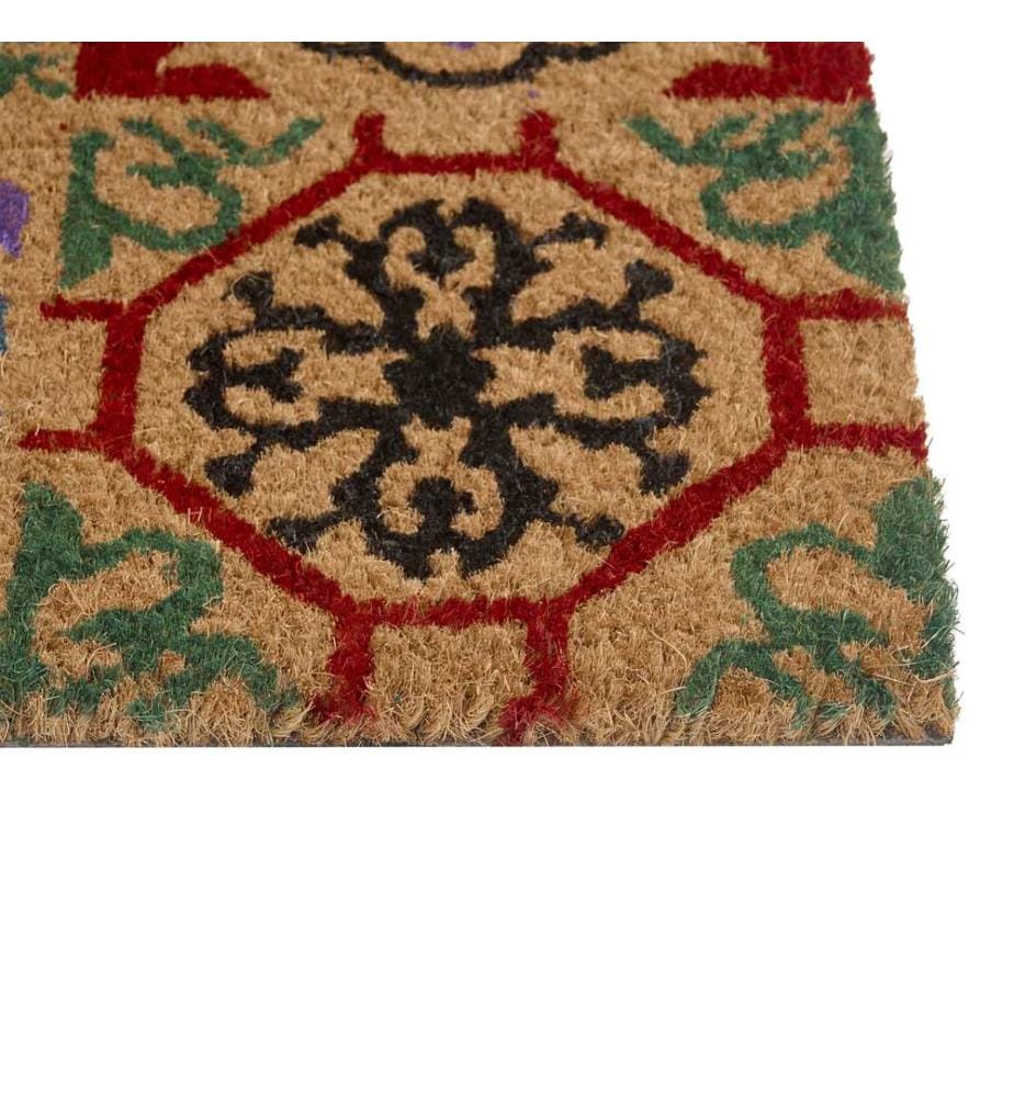 Fussmatte NAUKATI Bunt 45 x 75 cm Kokosfasern