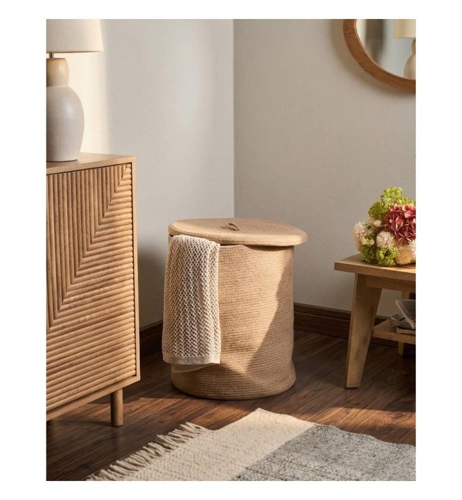 Cestino SILOPI Cotone Beige