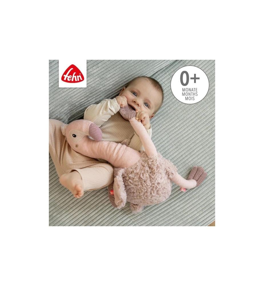 FEHN - Kuscheltier Flamingo XL