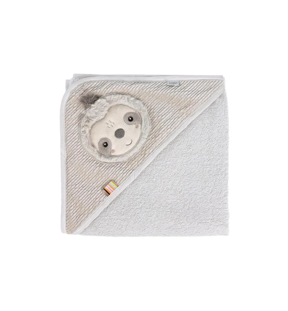 FEHN - Cape de bain paresseux Gris/beige