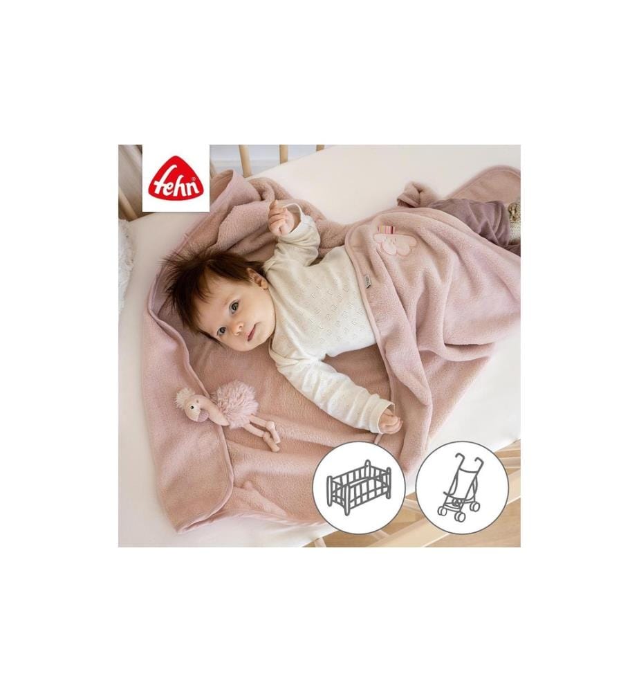 FEHN - Coffret cadeau Couverture flamant rose
