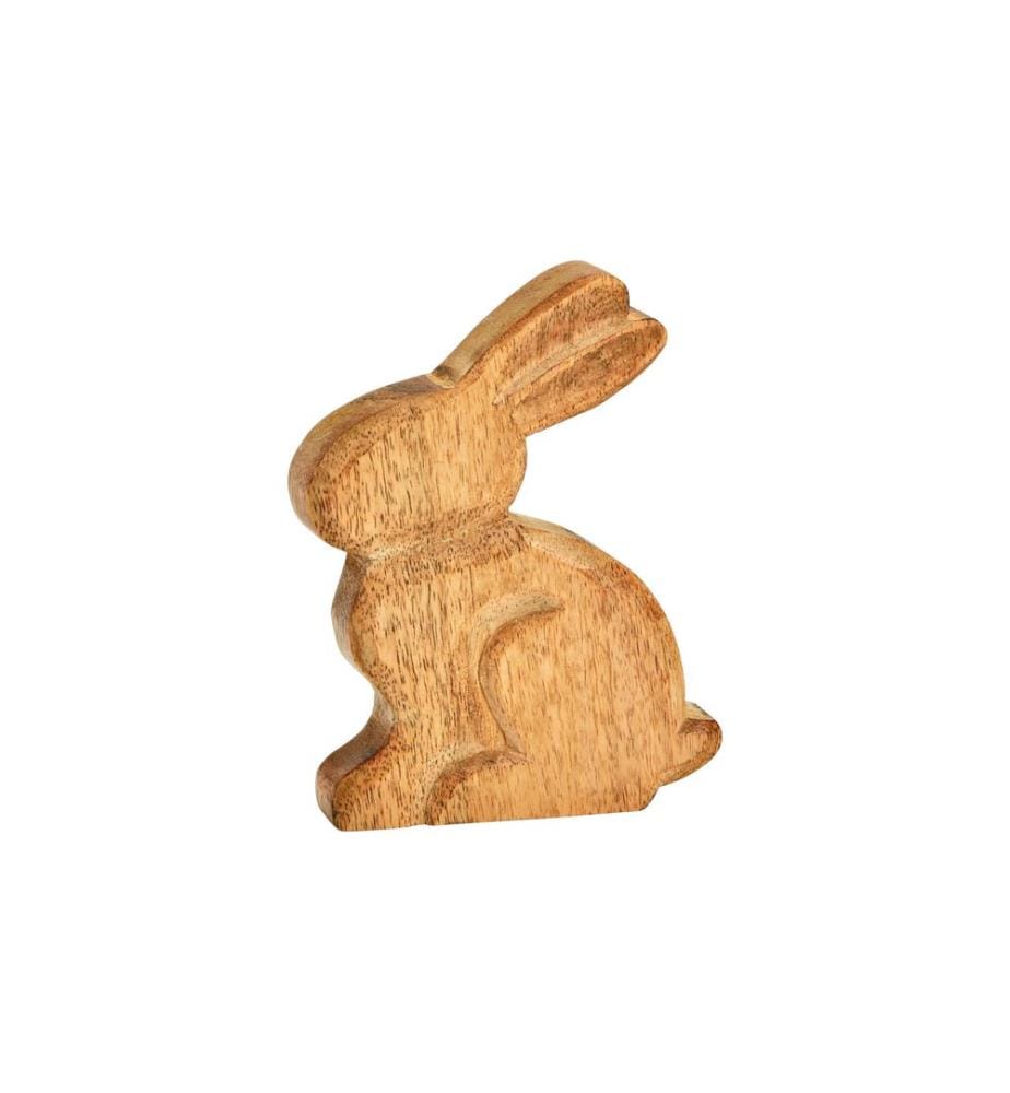 G. Wurm Hase 11 x 15 cm, Braun