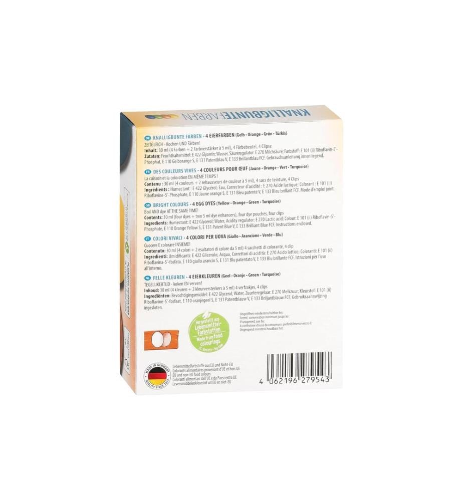BRAUNS HEITMANN - Eierfarben Brillant-Ei Gelb, Orange, Grün, Türkis