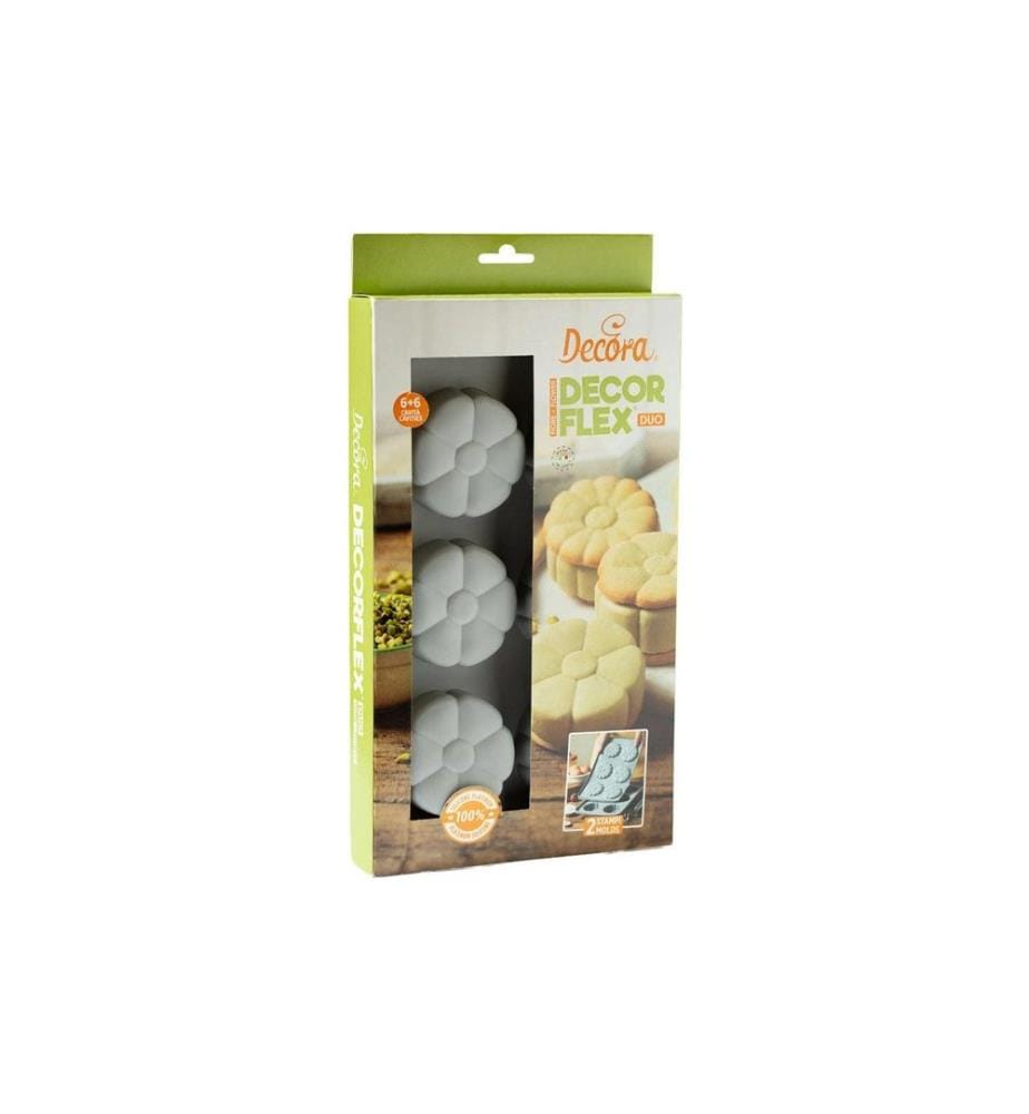 DECORA - Silikonform Decor Flex Blumen, ø 6.7 cm