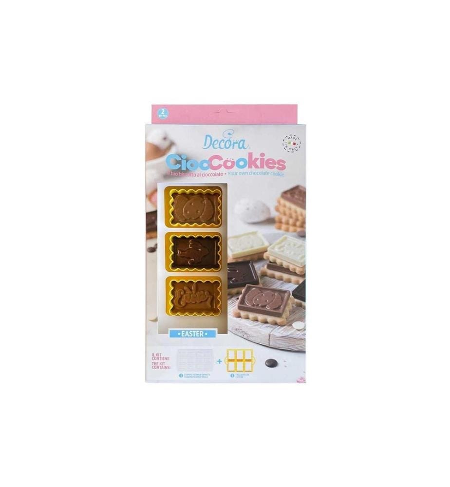 DECORA - Guetzli-Ausstecher CiocCookies Ostern Set 2-teilig