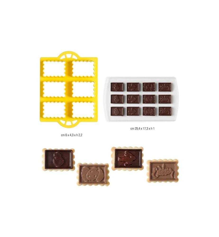 DECORA - Guetzli-Ausstecher CiocCookies Ostern Set 2-teilig