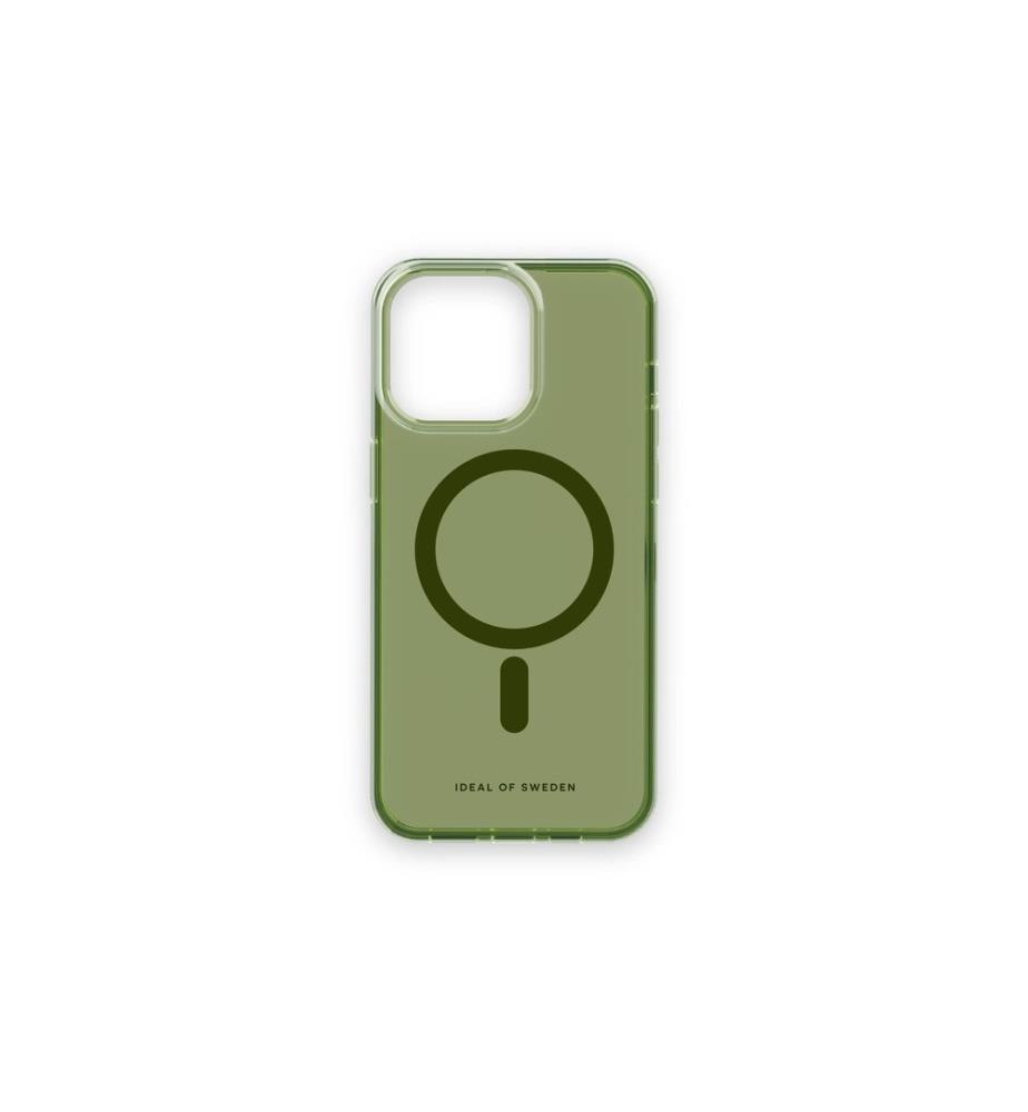 IDEAL OF SWEDEN - Coque arrière Clear Case iPhone 15 Pro Max Khaki