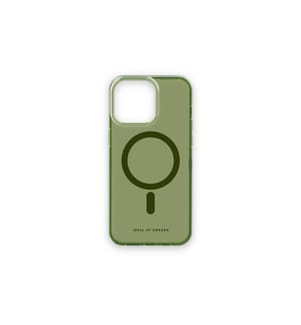 IDEAL OF SWEDEN - Coque arrière Clear Case iPhone 15 Pro Max Khaki
