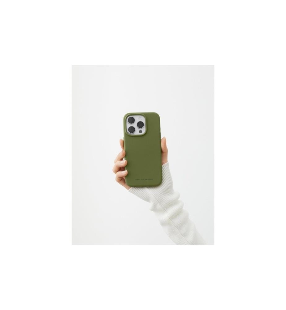 IDEAL OF SWEDEN - Silicone iPhone 15 Pro Max Khaki