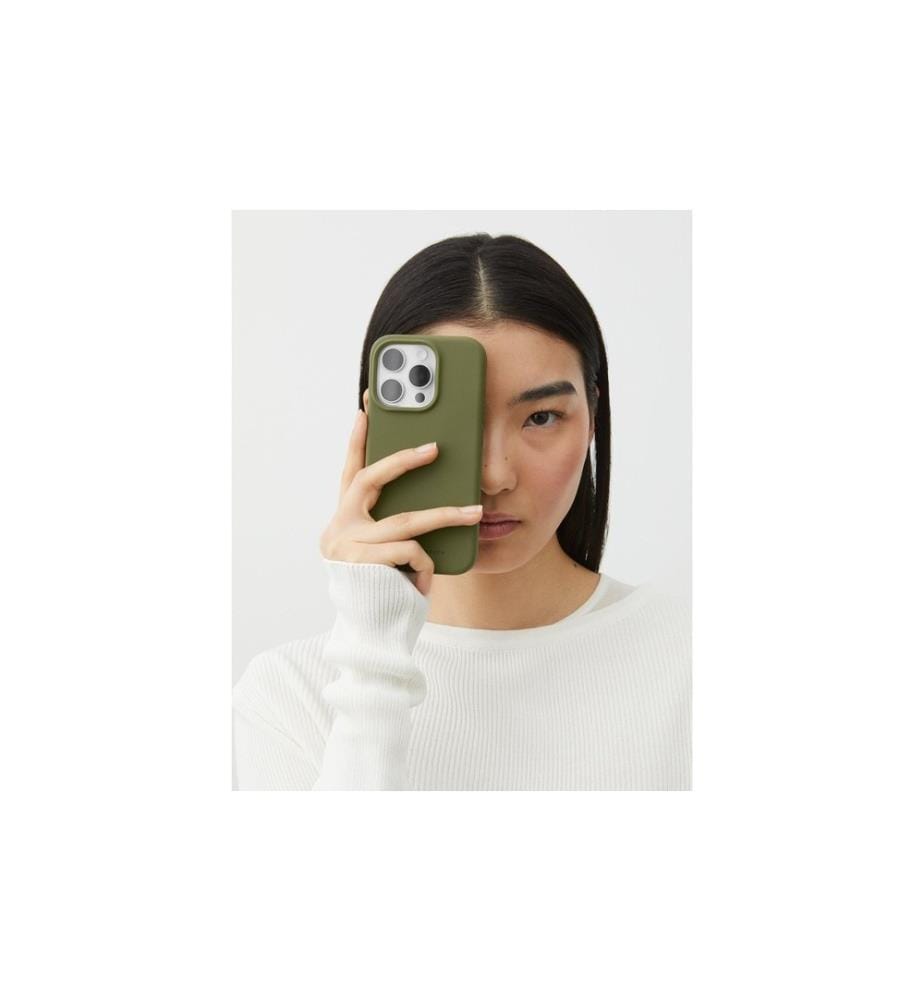 IDEAL OF SWEDEN - Silicone iPhone 15 Pro Max Khaki