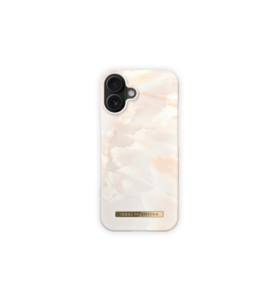 IDEAL OF SWEDEN - Coque arrière iPhone 16 Plus Pearl Marble