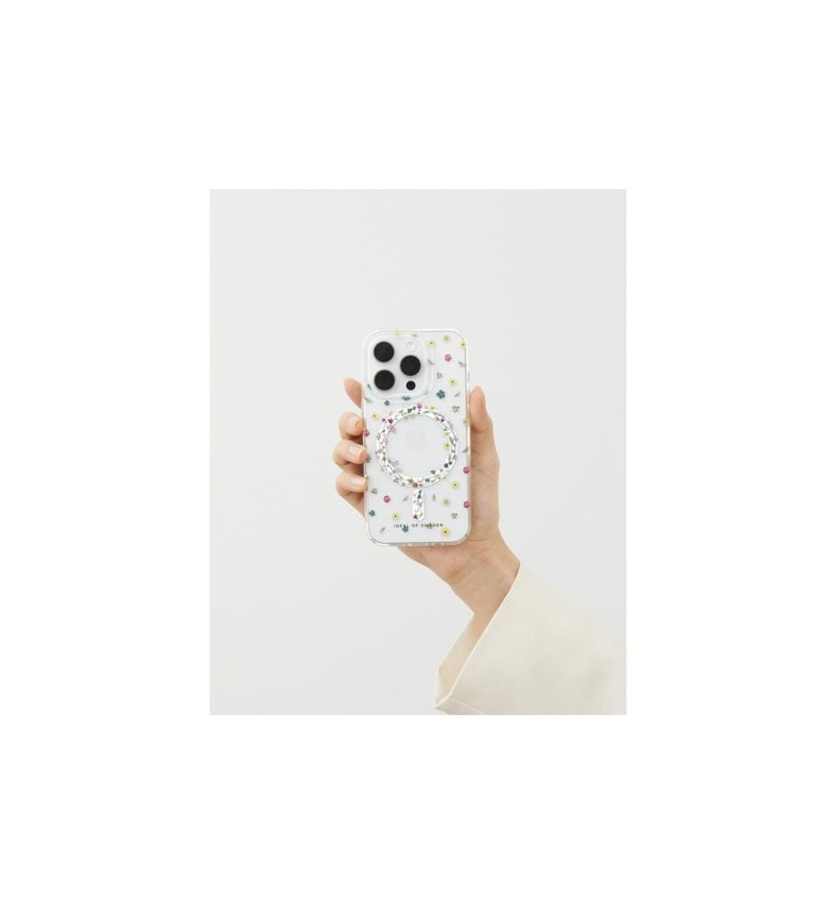 IDEAL OF SWEDEN - Coque arrière Clear Case iPhone 16 Pro Petite Floral