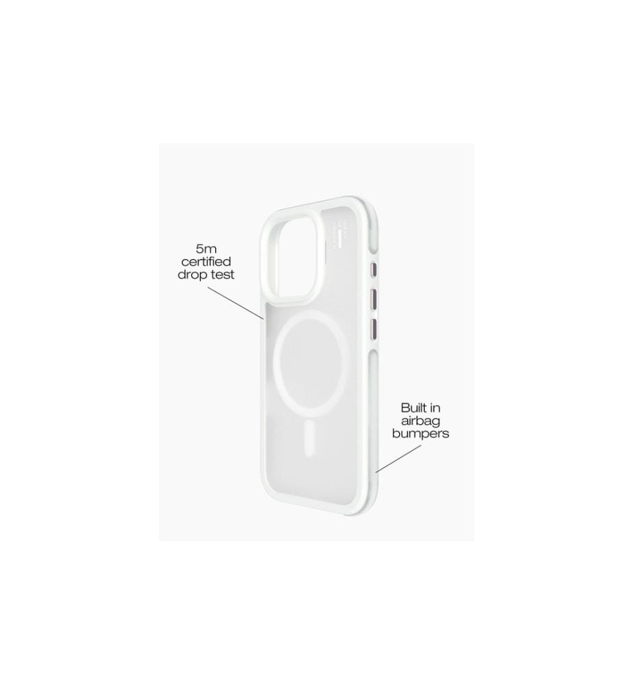 IDEAL OF SWEDEN - Coque arrière iPhone 16 Pro Blanc nuageux