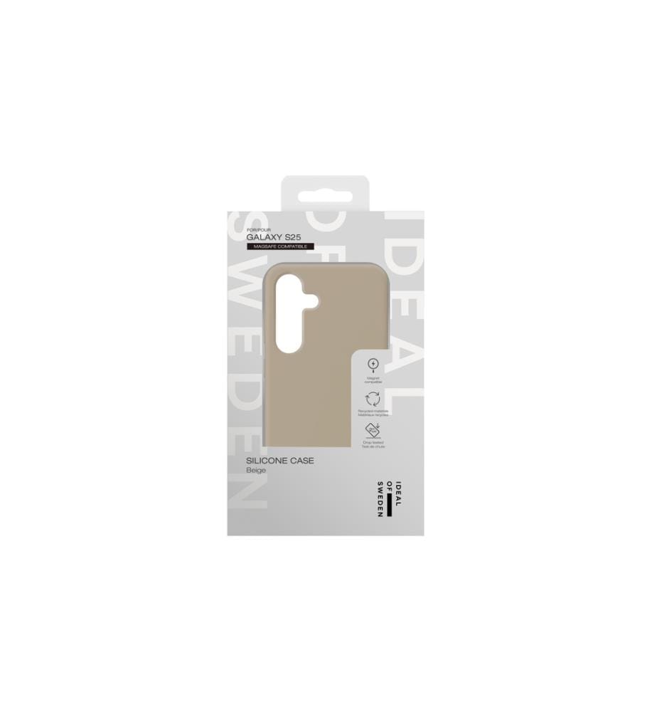 IDEAL OF SWEDEN - Back Cover Silicone Galaxy S25 Beige