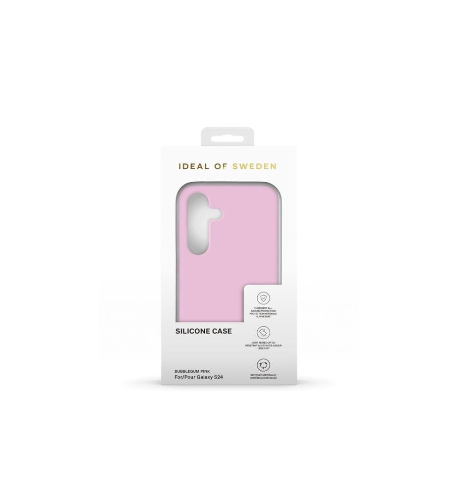 IDEAL OF SWEDEN - Coque arrière Silicone Galaxy S24 Bubblegum