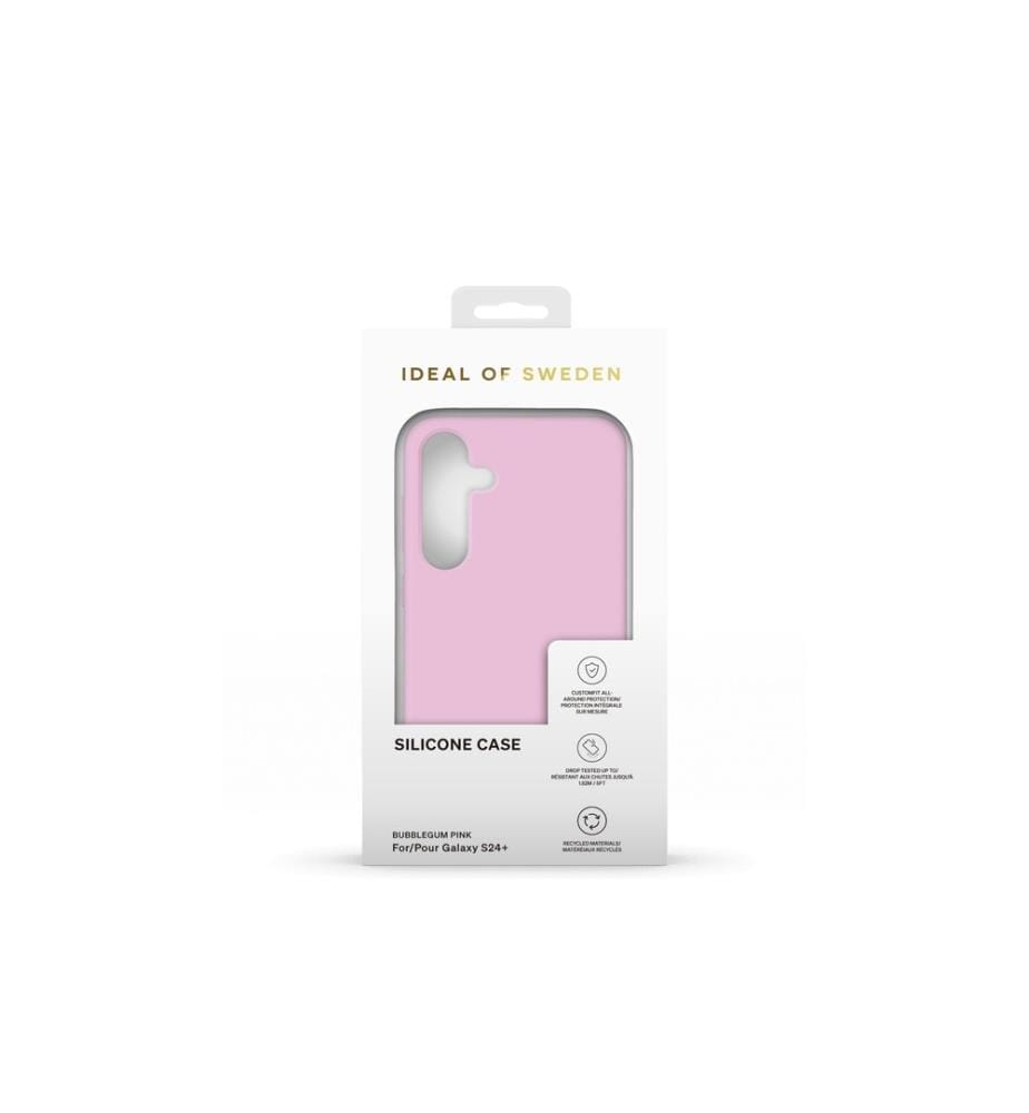 IDEAL OF SWEDEN - Coque arrière Silicone Galaxy S24+ Bubblegum